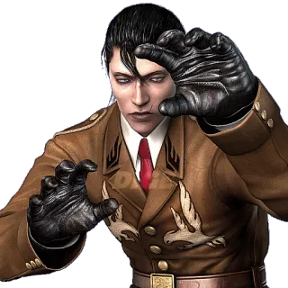 😑 karakter, pria, game fighting, karakter video game, seni bela diri telegram sticker
