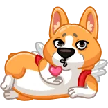 Собачки @TgEmojis telegram emojis 😘
