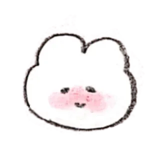🎀 carino, nuvola, kawaii, adesivo, cartone animato telegram sticker