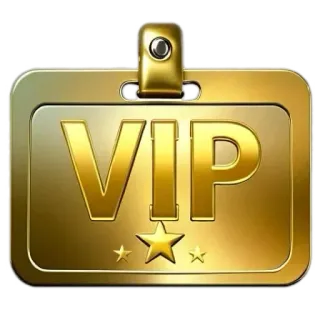 😎 VIP VIP, Vàng, Huy hiệu, Ngôi sao, Truy cập, Độc quyền whatsapp sticker