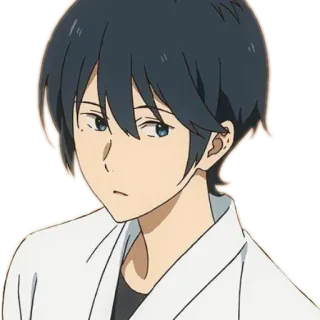 😒 Anime, Mangá, Personagem, Menino, Ilustração telegram sticker