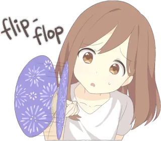 Summer girlfriend ENG :: @line_stickers telegram stickers