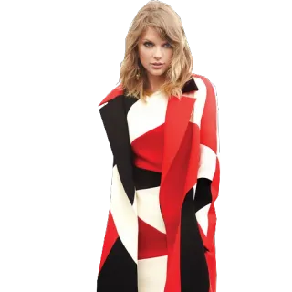 😠 Taylor Swift musicien, chanteur, pop star, célébrité, mode telegram sticker