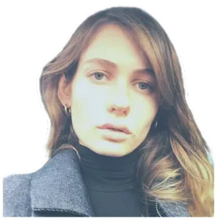 😍 Frau, Porträt, Gesicht, Person, weiblich telegram sticker