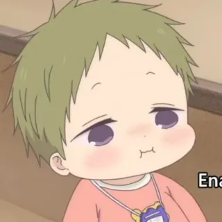 🥺 Ena baby, anime, cute, child, toddler, manga telegram sticker