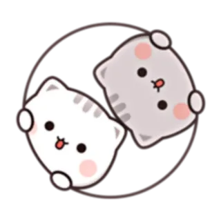 😺 cats, kawaii, cute, kittens telegram sticker
