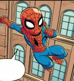 Spiderman Comics @stickersb2b telegram stickers