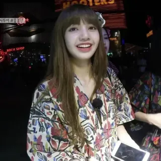 😀 Lisa kpop, blackpink, lisa, idol, singer, celebrity telegram sticker