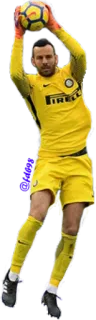 🆙 サッカー, ゴールキーパー, フットボール, アスリート, スポーツ, ボール, 選手 telegram sticker