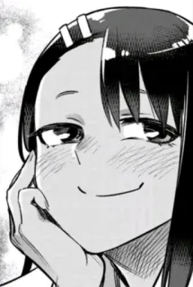 🥰 Nagatoro Don't Toy With Me, Miss Nagatoro Anime, Manga, Nagatoro, Nie drażnij mnie, Nagatoro, Postać, Uśmiech telegram sticker