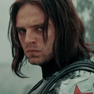 🦾 Bucky Barnes The Winter Soldier มาร์เวล, วินเทอร์โซลเยอร์, ซูเปอร์ฮีโร่, ภาพยนตร์ telegram sticker