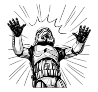 😵 Stormtrooper Star Wars Star Wars, Stormtrooper, Science-fiction, Film telegram sticker