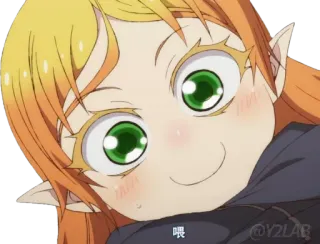 😊 喂 Anime, Cartoon, Mädchen, Figur telegram sticker