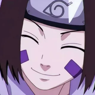 ☺️ Rin Nohara Naruto アニメ, ナルト, リン・ノハラ, 忍者 telegram sticker