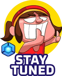 🎮 STAY TUNED รอติดตาม, การ์ตูน, ตัวละคร telegram sticker