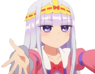 🤗 Anime, Fofo, Princesa, Garota, Personagem, Kawaii whatsapp sticker