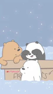 𝗜𝗰𝗲 𝗕𝗲𝗮𝗿 :)s kang pack telegram stickers