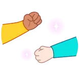 Pretty Friends telegram stickers