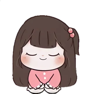 🎐 Hoạt hình, Cô gái, Dễ thương, Kawaii, Sticker, Anime, Manga telegram sticker