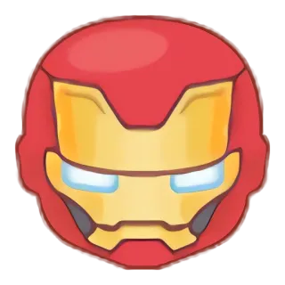 🦇 Iron Man Marvel whatsapp sticker