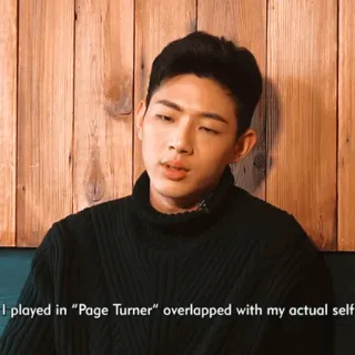 🎼 Page Turner I played in “Page Turner” overlapped with my actual self 演员, 男人, 肖像, 韩国, 戏剧, 电视 telegram sticker