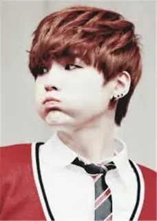 😐 portrait, personne, asiatique, kpop, moue, mignon, style telegram sticker