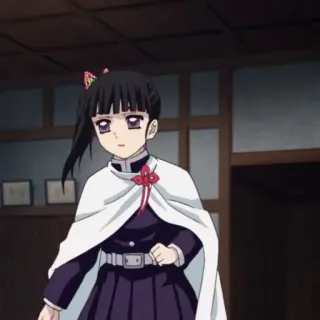 🥢 Kanao Tsuyuri Demon Slayer Anime, Demon Slayer, Kanao Tsuyuri, Mangá, Personagem whatsapp sticker