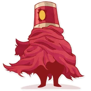 🥺 desenho animado, monstro, personagem, ilustração telegram sticker