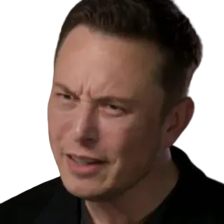 🤨 Elon Musk elon musk, empresário, meme telegram sticker