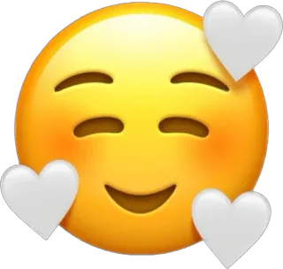 🥰 อิโมจิ, ความรัก, หัวใจ, เขิน, มีความสุข telegram sticker