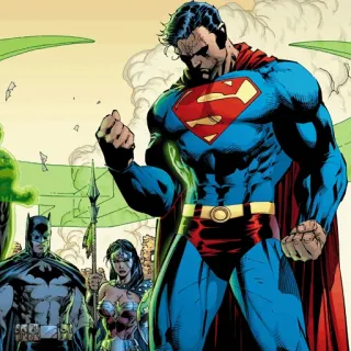 💎 Superman Superheld, DC, Justice League, Comic, Superman telegram sticker