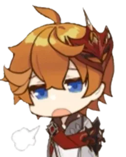 ⭐️ Tartaglia Genshin Impact Tartaglia, Childe, Genshin Impact, video game, character, sticker telegram sticker