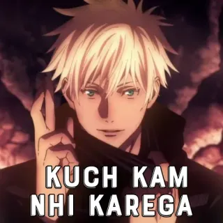 🃏 KUCH KAM NHI KAREGA telegram sticker