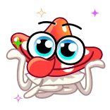 🥺 버섯, 귀여운, 반짝이, 만화, 기발한, 판타지 telegram sticker