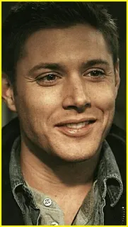 🐚 Dean Winchester Supernatural dean winchester, supernatural, tv show, character, actor telegram sticker