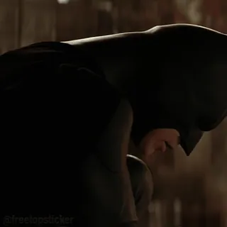 😐 Batman Batman, Super-herói, DC Comics, Cavaleiro das Trevas, Vigilante whatsapp sticker