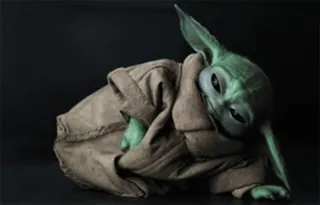 😱 Baby Yoda Малыш Йода, Мандалорец, Грогу, Звёздные войны, милый, ребенок telegram sticker
