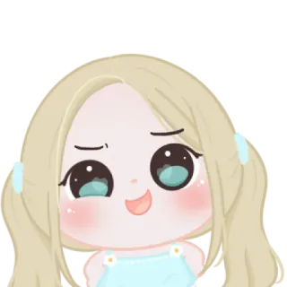 🍬 Dibujos animados, Lindo, Chica, Kawaii, Anime, Personaje telegram sticker