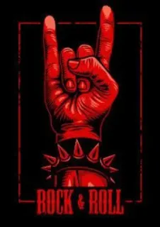 🤘 ROCK & ROLL ร็อกแอนด์โรล, ดนตรี, ท่าทางมือ, ร็อคออน, ร็อค, โรล telegram sticker