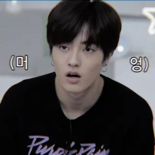 💎 머 엉 coréen, homme, personne, confus, surpris whatsapp sticker