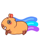 Yippy the capybara - @TgEmojis telegram emojis 🤩