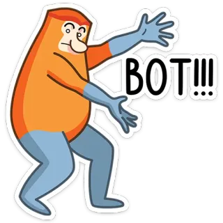 Носач :: @stickroom telegram stickers