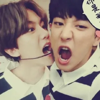 💕 你是我的 pop coréenne, idole, chanteur, asiatique, culture pop, amitié, célébrité, homme telegram sticker