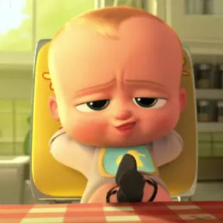 The Boss Baby. telegram stickers