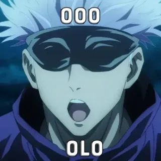 🃏 Satoru Gojo Jujutsu Kaisen OOO
OLO Anime, Gojo, Satoru Gojo, Jujutsu Kaisen telegram sticker