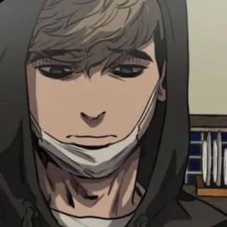 😷 Yoonbum Killing Stalking Аниме, Манга, Killing Stalking, Юнбум, Ужасы, Психологический, Манхва telegram sticker