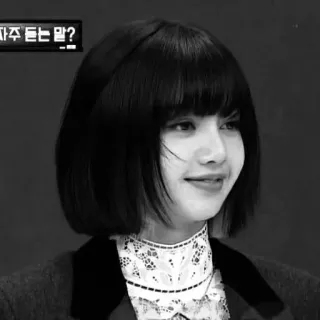 🌟 Lisa 자주 듣는 말? lisa, blackpink, kpop, kobieta, piosenkarka, idolka telegram sticker