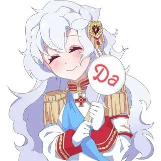 ✅ Da アニメ, かわいい, 女の子, サイン, ロリータ telegram sticker