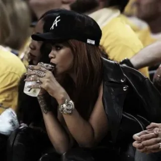 `Beauty Riri. @iamGlitch @OneBeerForUs telegram stickers