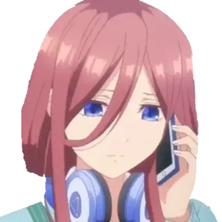 Nakano Miku (@xToxico01) telegram stickers